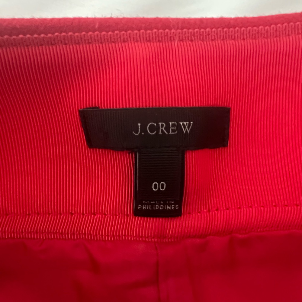 J. Crew Bright Pink Mini Skirt